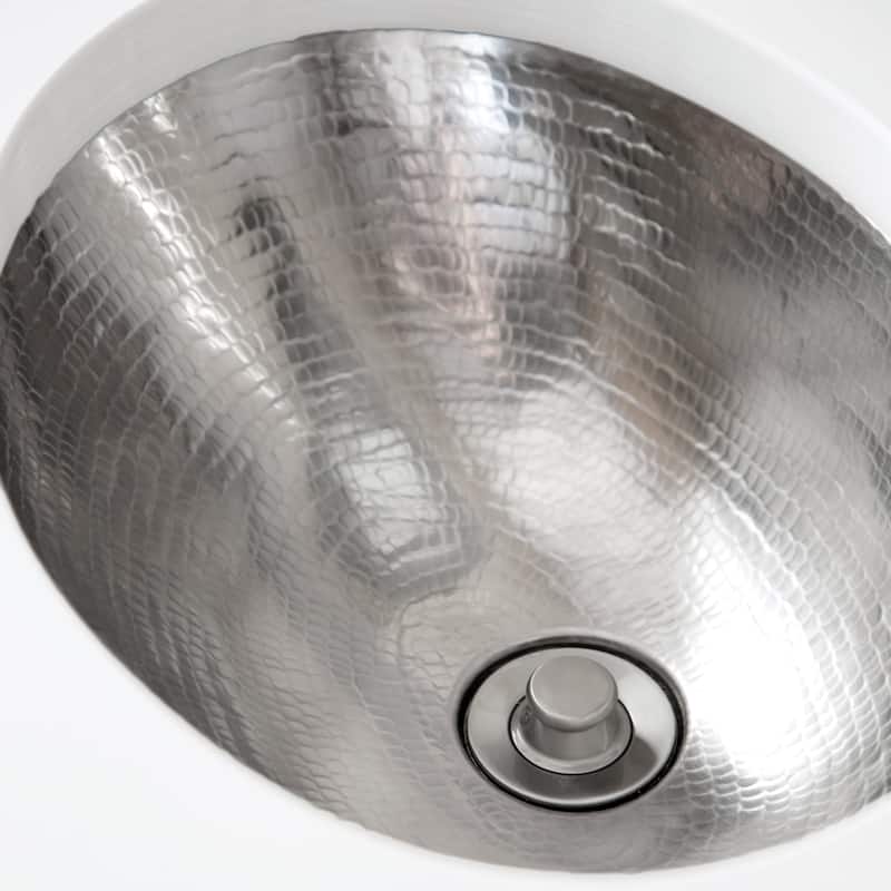 Baby Classic Brushed Nickel Bathroom Sink