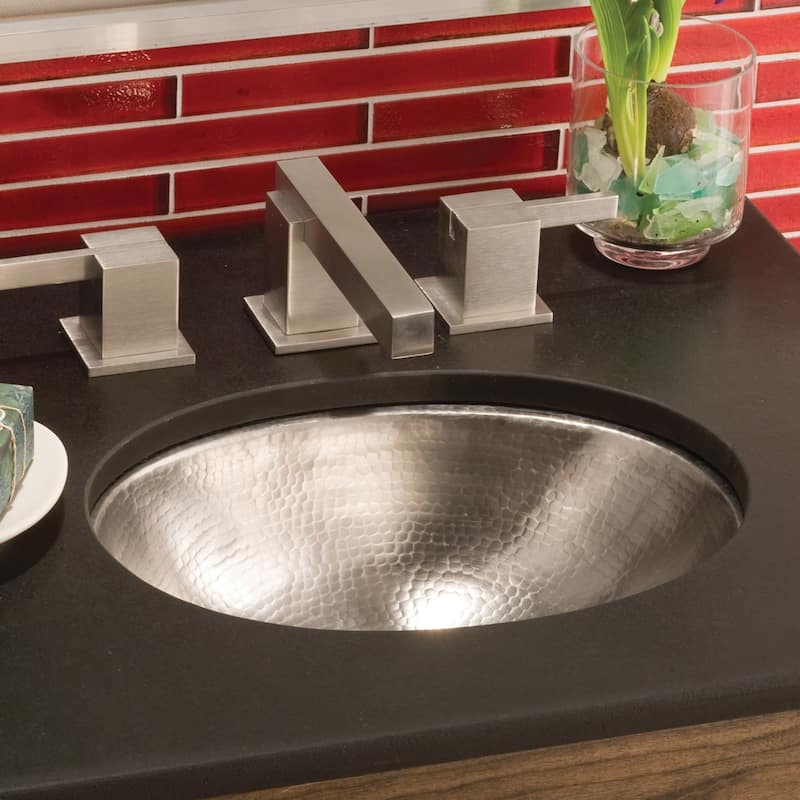 Baby Classic Brushed Nickel Bathroom Sink