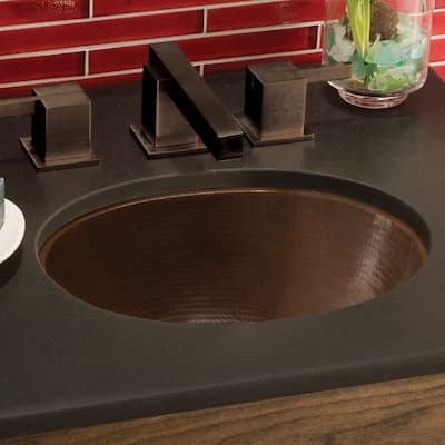 Baby Classic Antique Copper Undermount Bathroom Sink