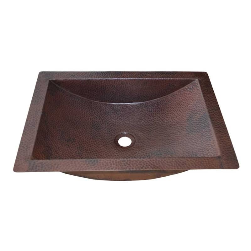 Avila Antique Copper Undermount Bathroom Sink