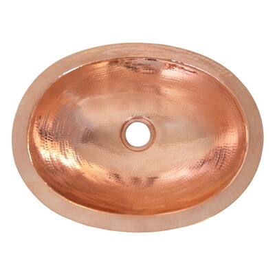 Baby Classic Polished Copper Bathroom Sink