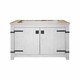 preview thumbnail 11 of 9, Americana Whitewash 48-inch Reclaimed Wood Bathroom Vanity (Base Only)