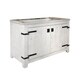preview thumbnail 3 of 9, Americana Whitewash 48-inch Reclaimed Wood Bathroom Vanity (Base Only)