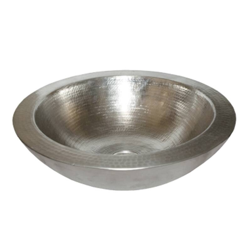 Laguna Brushed Nickel Vessel Bathroom Sink