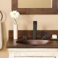 Sedona Antique Copper 24-inch Vanity Top with Integral Sink