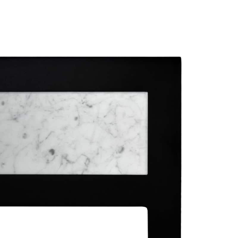 Cuzco Carrara 30-inch Handcrafted Steel Bath Vanity (Base Only)