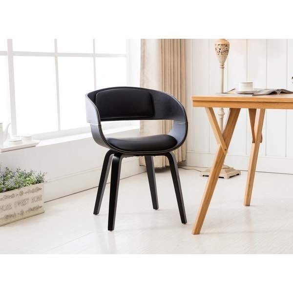 Porthos Homes Mid Century Style Dining Chair With Metal Legs Porthos Homes Mid Century Style Dining Chair With Metal Legs Arm Rests
