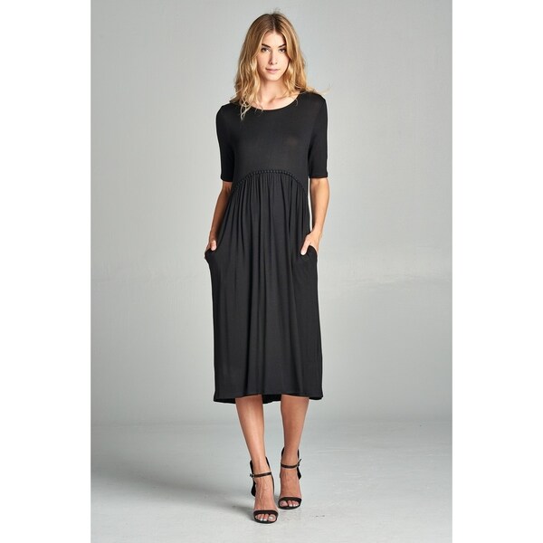 Empire Midi Dress