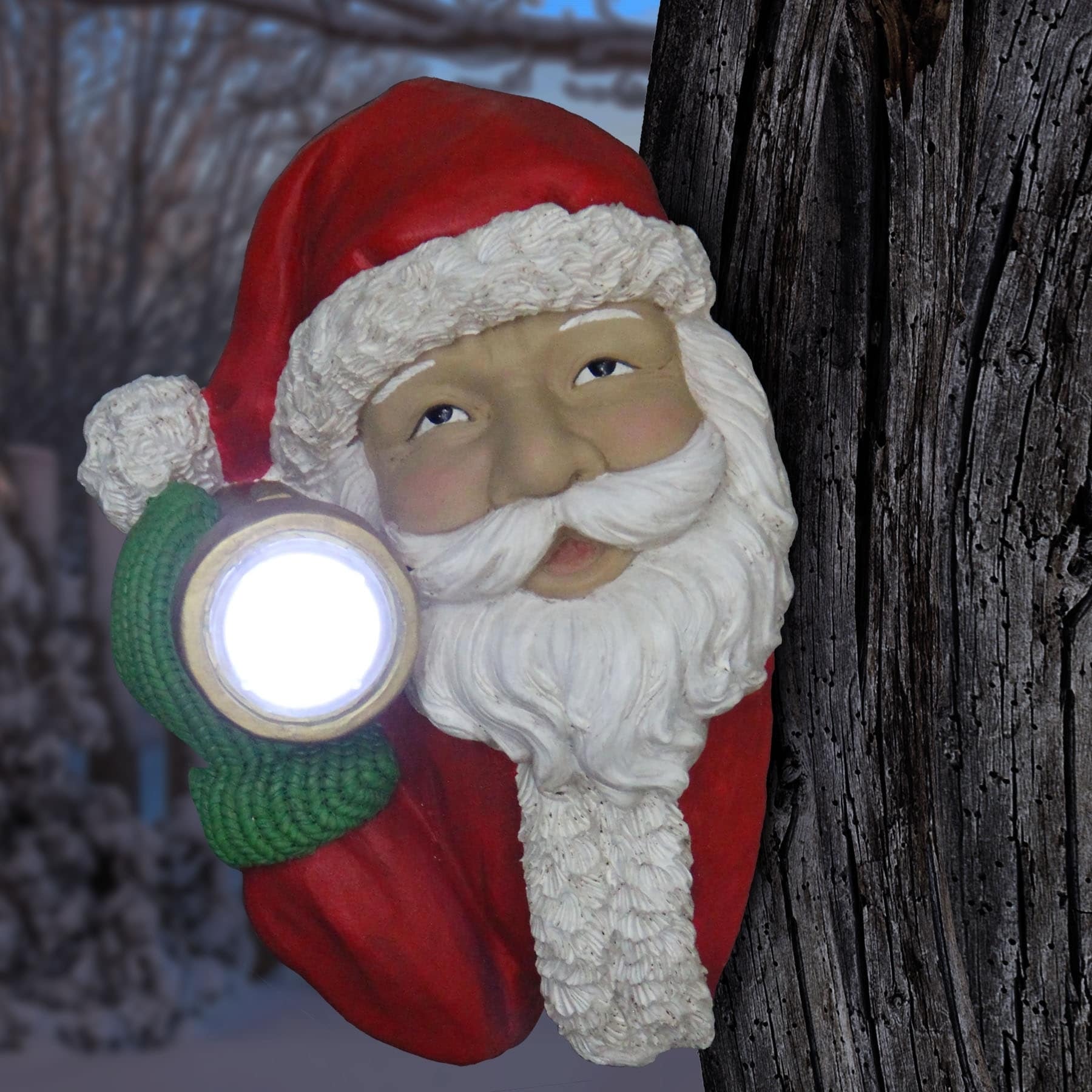 Shop Solar Santa Tree Hugger Free Shipping On Orders Over 45