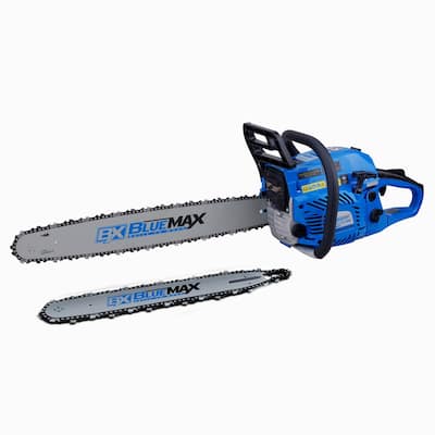 Blue Max 2 in 1 57cc 18in and 22in Combo Chainsaw