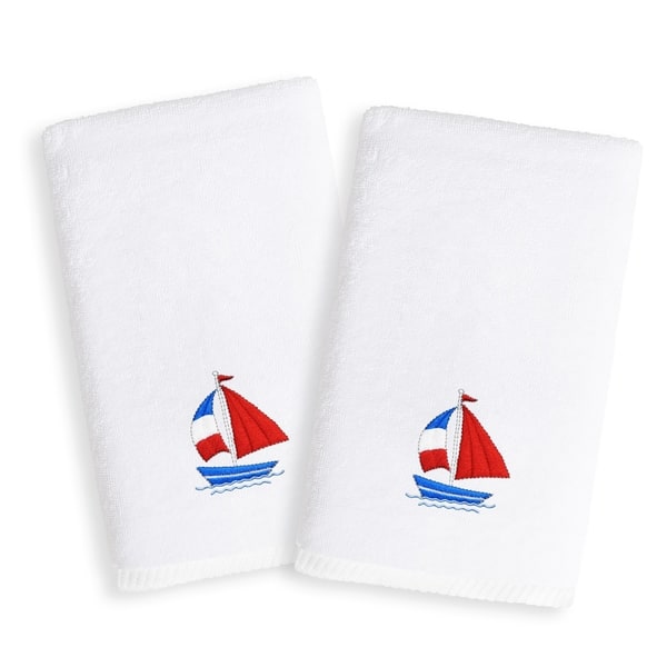 Kids Embroidered 2 Piece Bath Towel Set