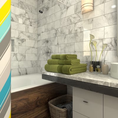 Soft Touch Cotton Bath 3-piece Towel Set