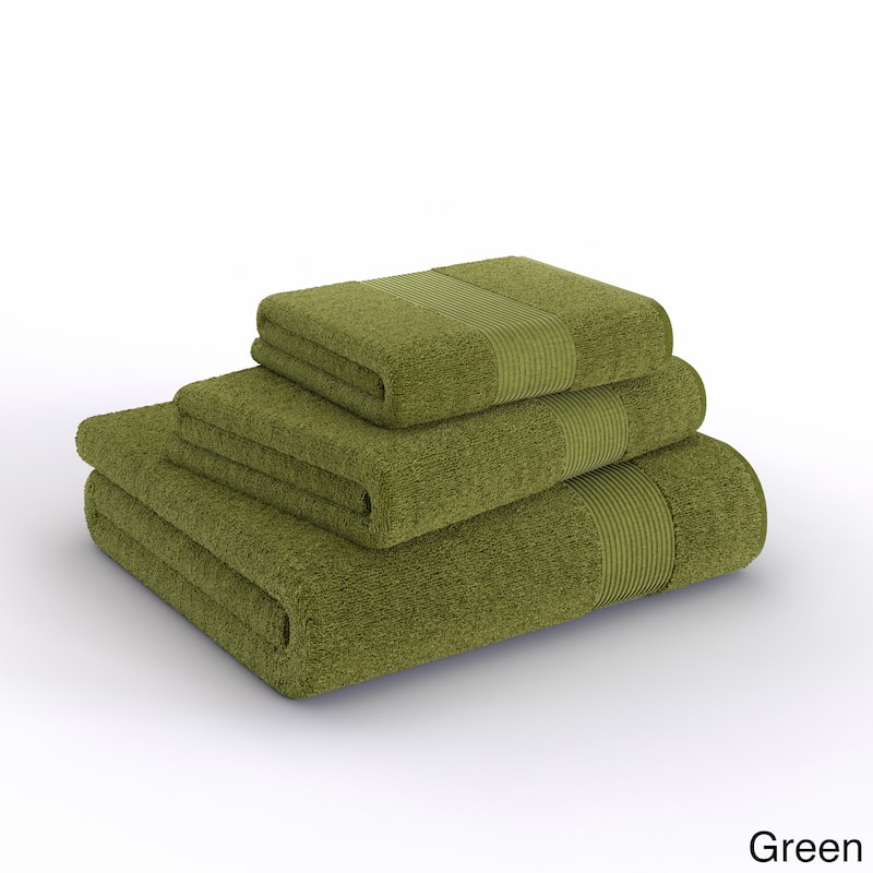 Soft Touch Cotton Bath 3-piece Towel Set