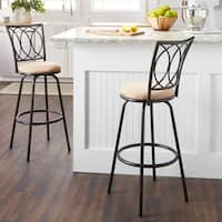 Redico Bar/ Counter Height Adjustable Metal Powder Coated Barstool