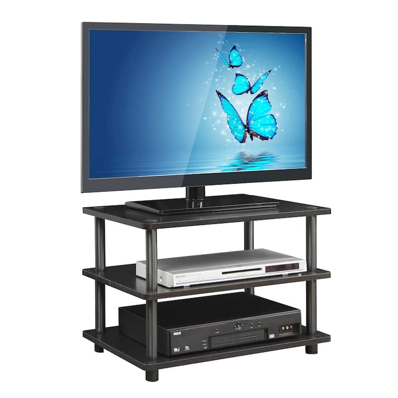 Porch & Den St. Marks 3-tier TV Stand - Black