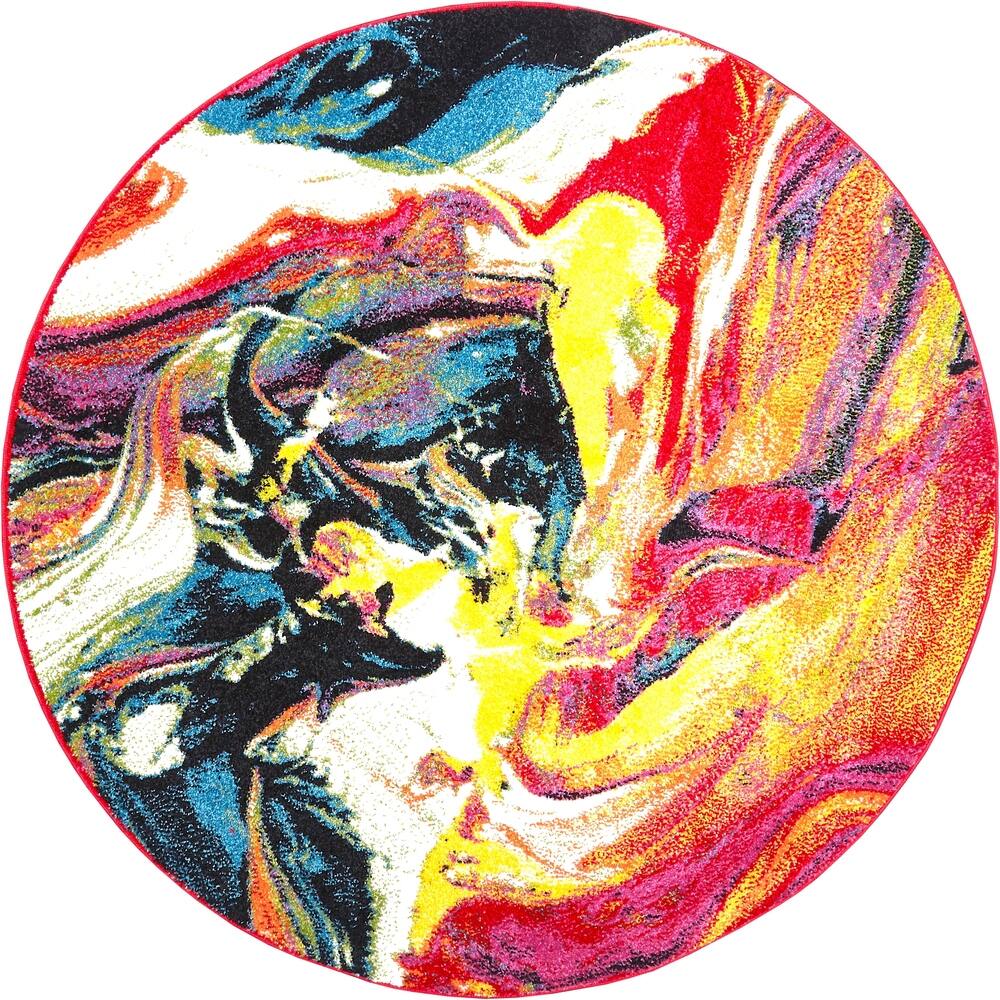 Home Dynamix Splash Avant Contemporary Medallion Area Rug