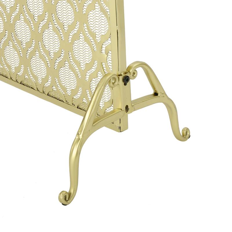 Ellias Single Panel Fireplace Screen by Christopher Knight Home