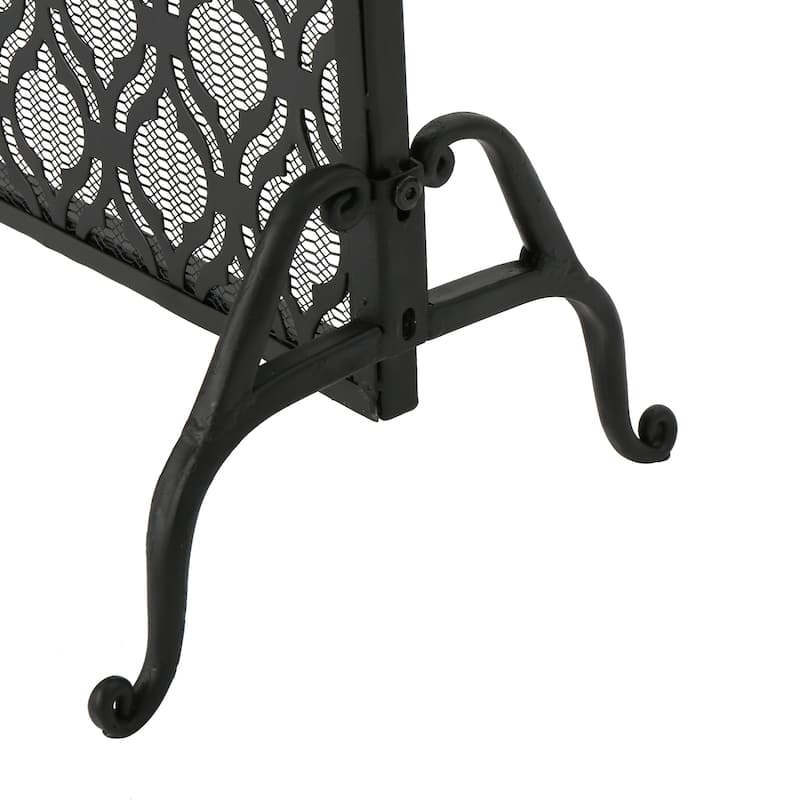 Ellias Single Panel Fireplace Screen by Christopher Knight Home