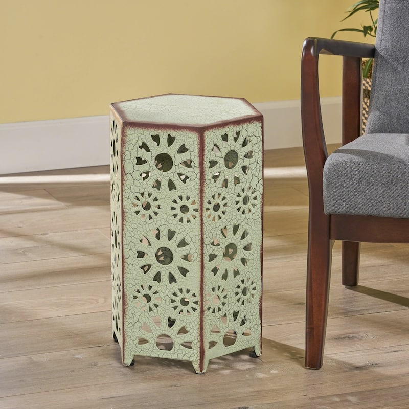 Wanda 12-inch Side Table by Christopher Knight Home - Green