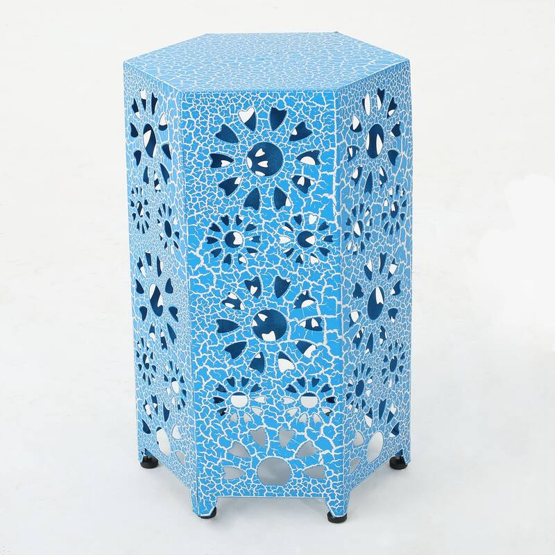 Wanda 12-inch & 14-inch 2-piece Side Table Set by Christopher Knight Home - 18.25"H x 12"W x 12"D/22"H x 14.25"W x 14.25"D