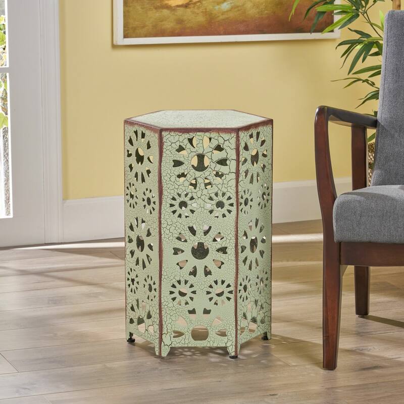 Wanda 14-inch Side Table by Christopher Knight Home - Green