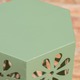 Dandelion Outdoor 12-inch &14-inch 2-piece Floral Side Table Set by Christopher Knight Home - Thumbnail 6