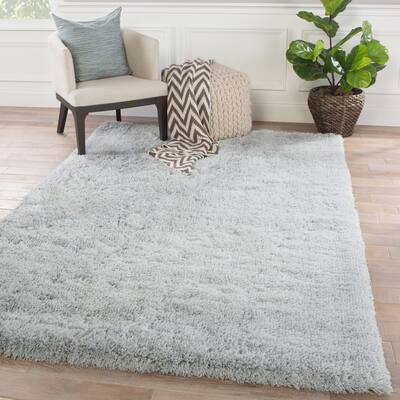 Cadence Solid Grey Area Rug (9' x 13') - 9' x 13'