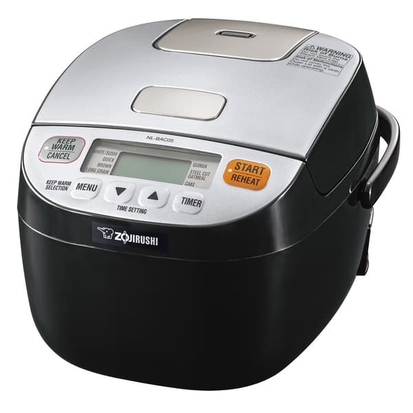Low Carb Rice Cooker Small, 3 Cup Uncook Rice Cooker with Steamer, Delay  Timer, Auto Keep Warm, Rice/Sushi/Cake/Vegetable, Black
