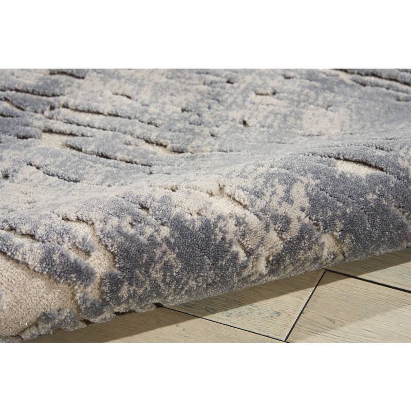 Nourison Gleam Abstract Shimmer Area Rug