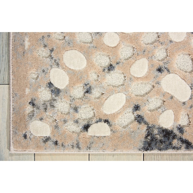 Nourison Ma60 Gleam Area Rug - 2' 2" x 7' 6" - Grey - Runner