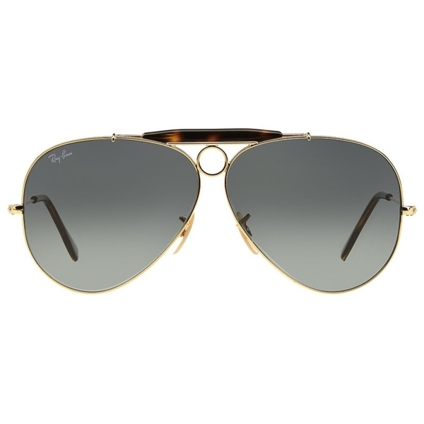 Shop Ray Ban Men's RB3138 Gold Frame Grey Gradient 62mm Lens Shop Ray Ban Men's RB3138 Gold Frame Grey Gradient 62mm Lens