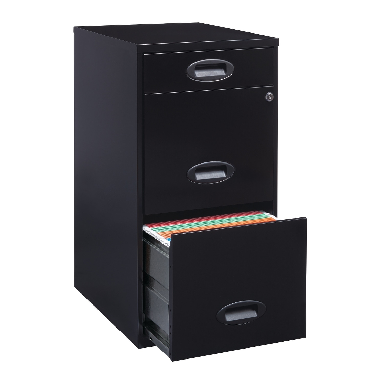 Shop Space Solutions 18 Deep 3 Drawer Metal Organizer File