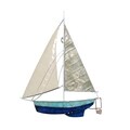 Tan And Gray Sailboat Wall Decor
