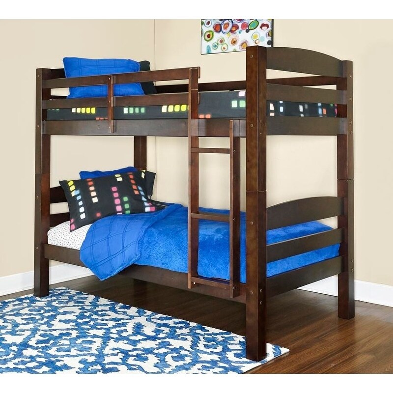 wooden bunk beds for kids