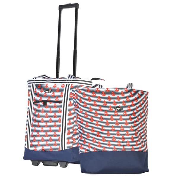 insulated rolling tote