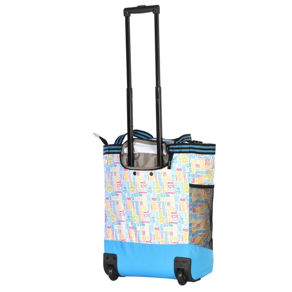 rolling cooler tote
