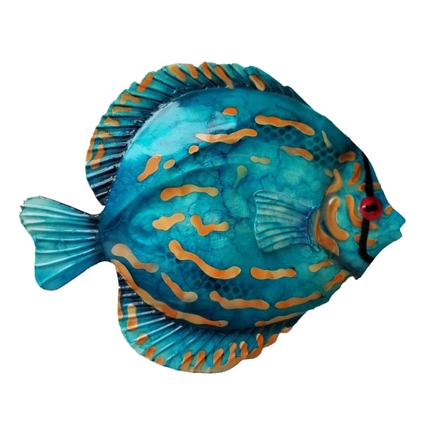 Shop Handmade Blue Discus Fish Wall Decor (Philippines ...