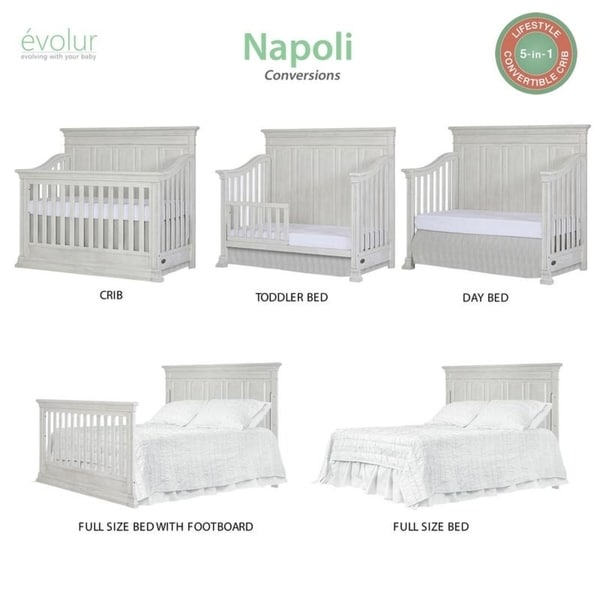 Evolur napoli crib best sale