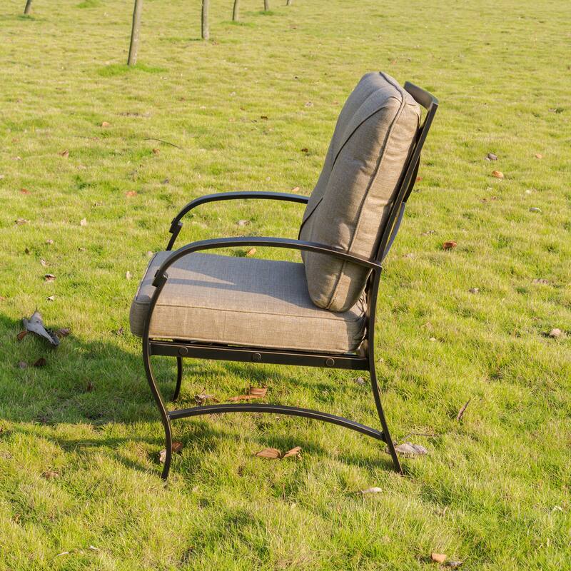 Brazos Dining Chair with Back and Seat Cushion (Set of 2)