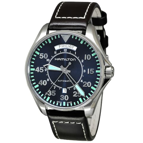 Hamilton Khaki Aviation Men's Blue Dial Watch