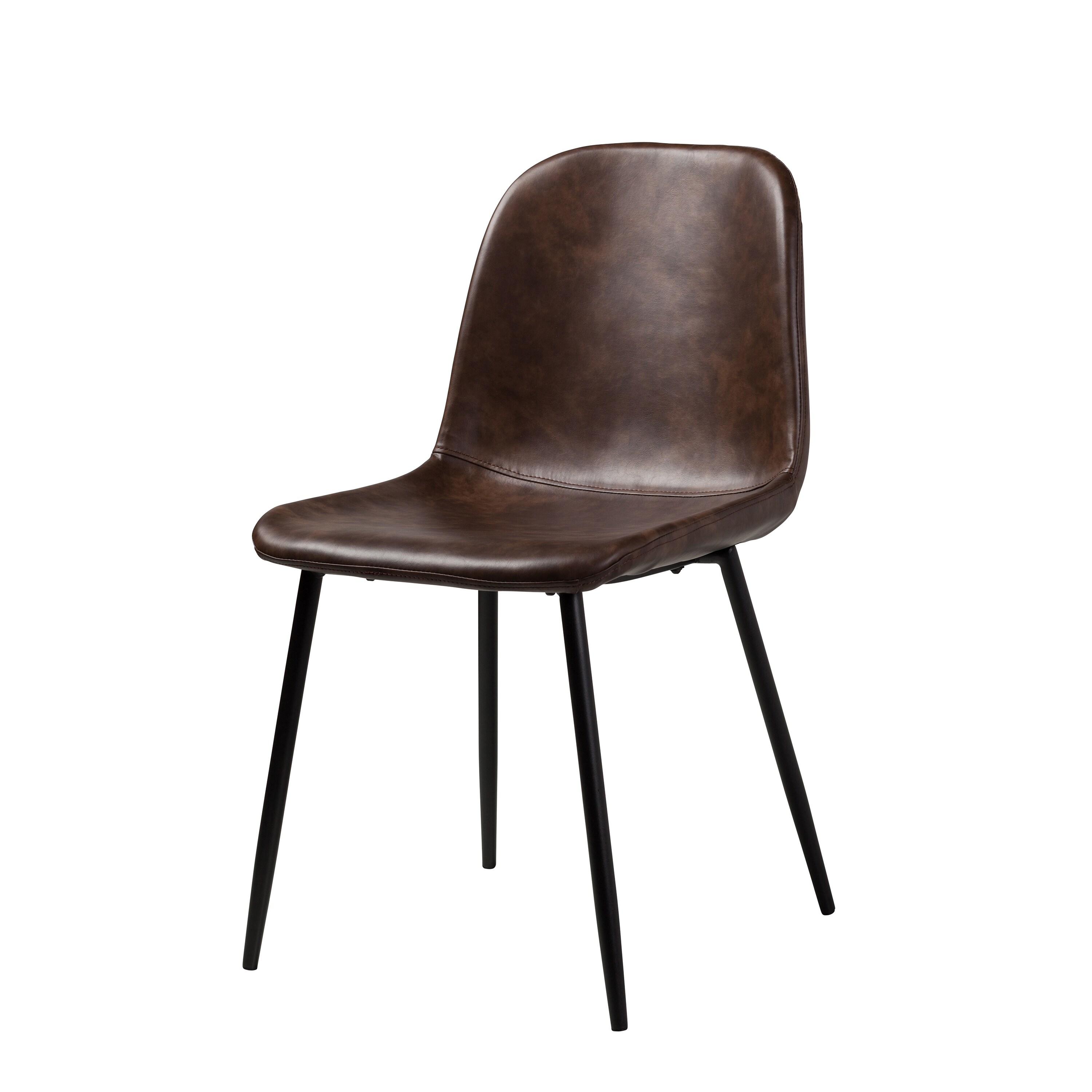 Handmade Norwich Distressed Brown Leather Dining Chair Distressed Brown Leather Dining Chair