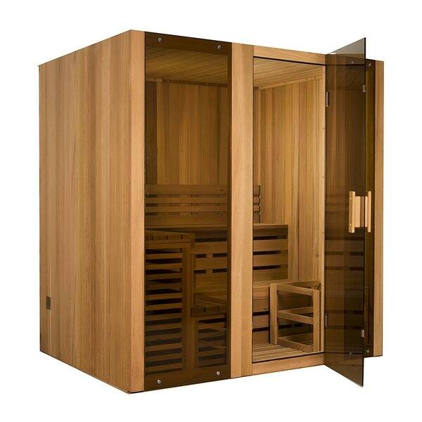 Shop Aleko 6 Person Indoor Wet Or Dry Steam Room Sauna With
