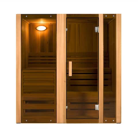 Sauna Steam Find Great Home Improvement Deals Ping At Aleko 3 Person Indoor Wet Dry Steam Room Sauna With Heater