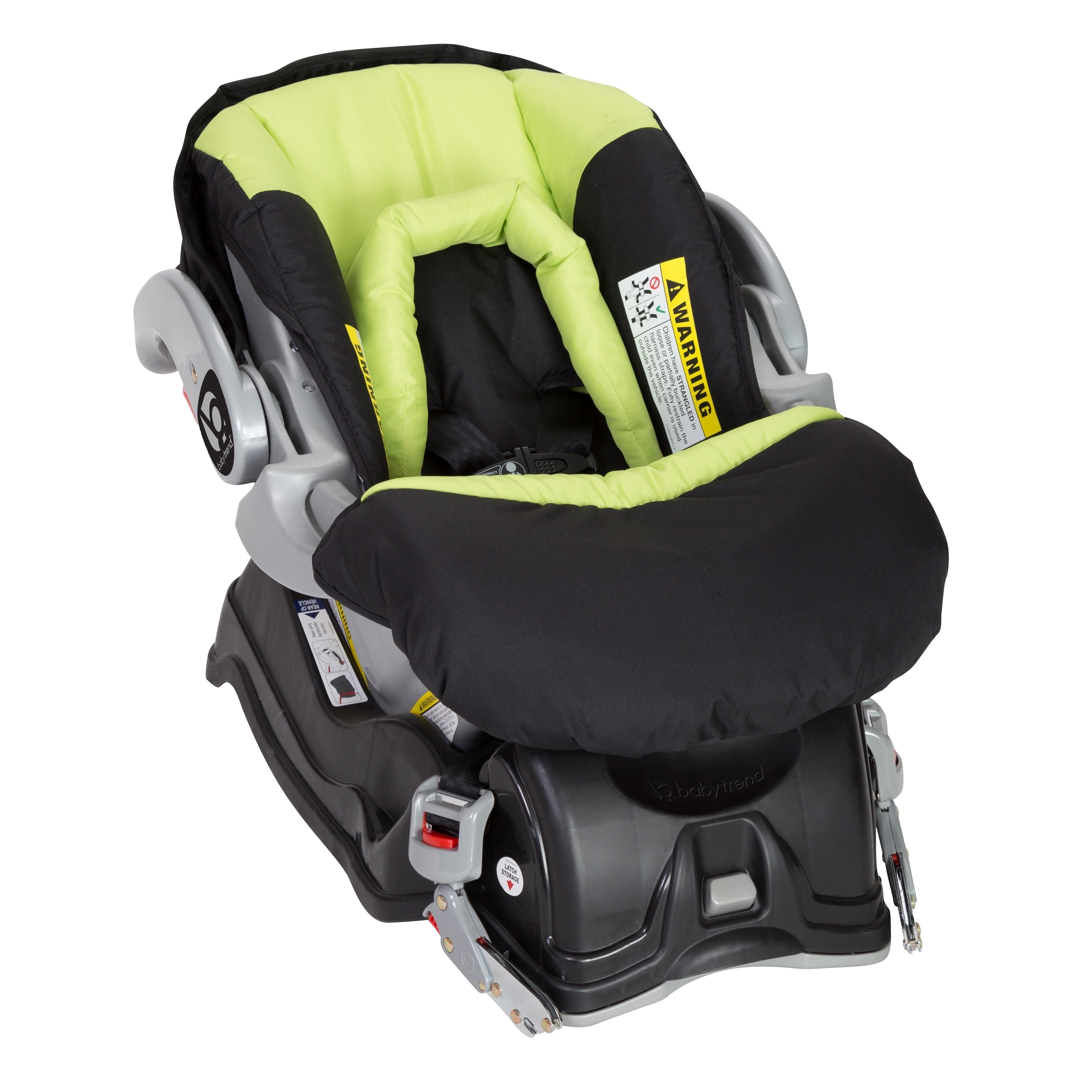 Spring Green Baby Trend EZ Flec Loc Infant Car Seat