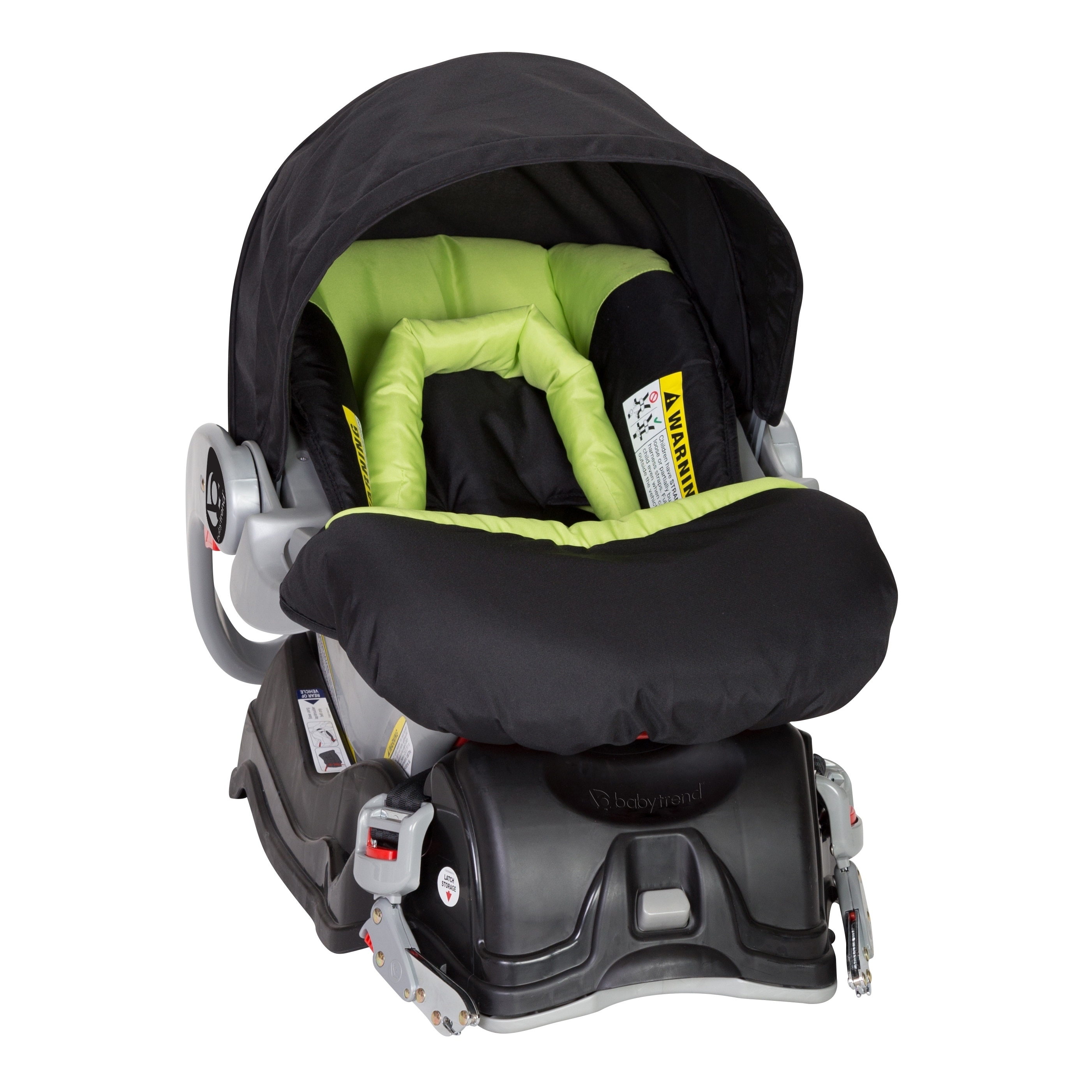 Spring Green Baby Trend EZ Flec Loc Infant Car Seat