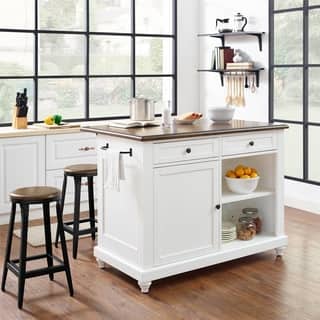 Portable Kitchen Islands Online At Our Best Avenue Greene Betty White Kitchen Island With 2 Stools