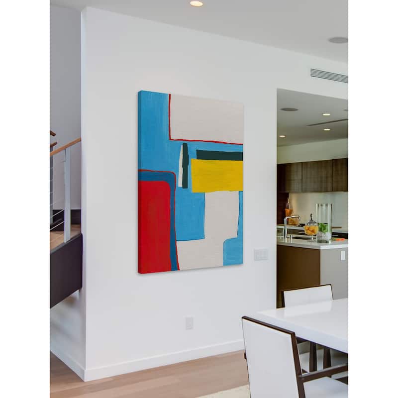 'Secret Passage' Painting Print on Wrapped Canvas - Multi-Color