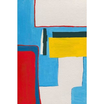 'Secret Passage' Painting Print on Wrapped Canvas - Multi-Color