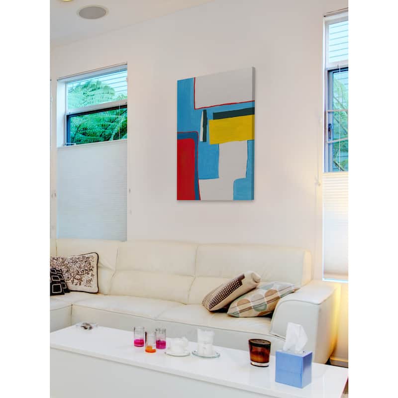 'Secret Passage' Painting Print on Wrapped Canvas - Multi-Color