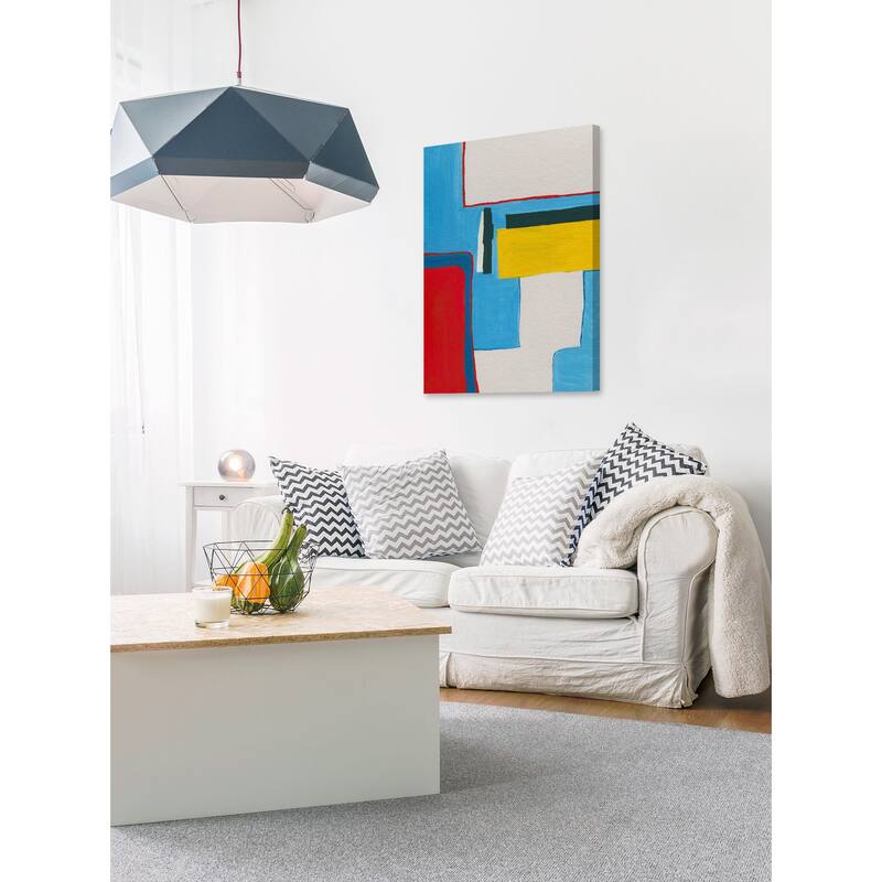 'Secret Passage' Painting Print on Wrapped Canvas - Multi-Color